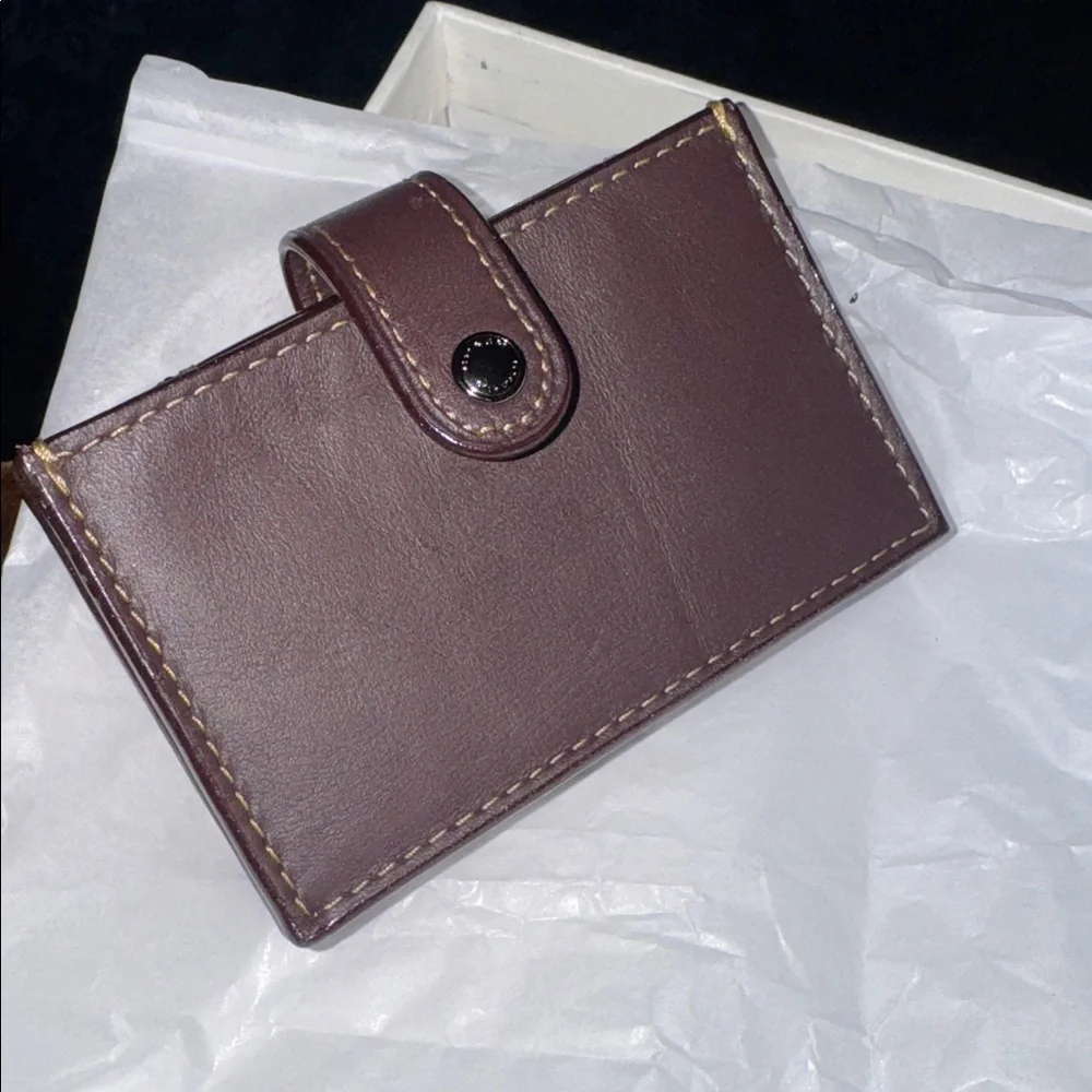Coach New Accordion Card Case - Picture 1 of 9